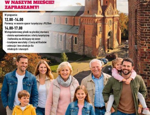 Wielopokoleniowy spacer turystyczny z PLOT-em zainauguruje sezon turystyczny w Płocku